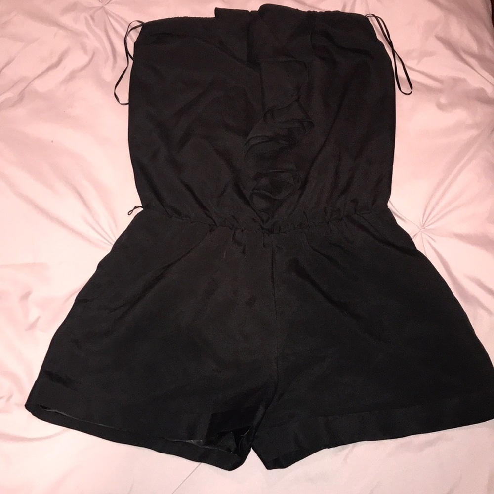 Express shorts romper black